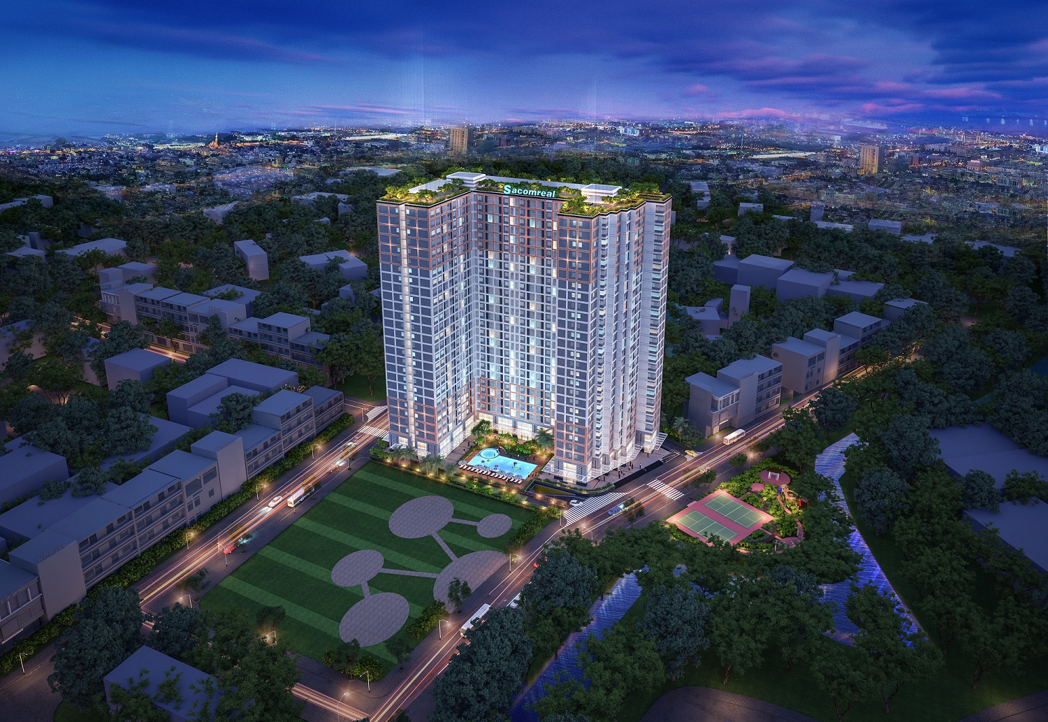 Phối cảnh dự án căn hộ Carillon 7 quận Tân Phú