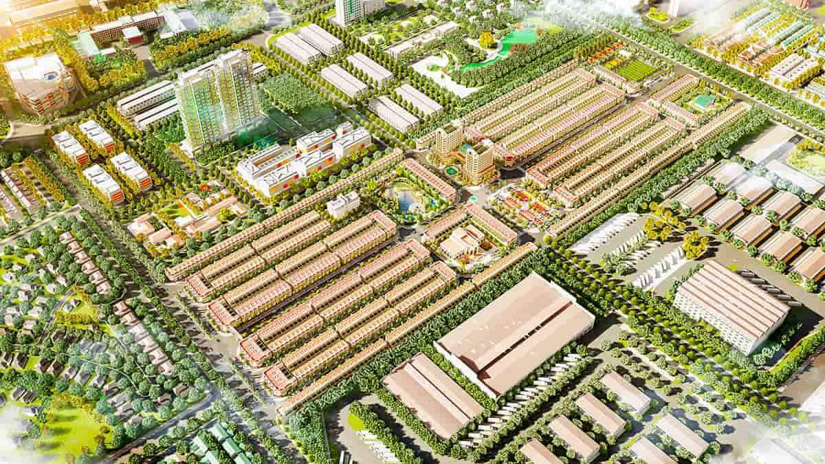Dự án đất nền nhà phố Thăng Long Luxury Bàu Bàng Bình Dương