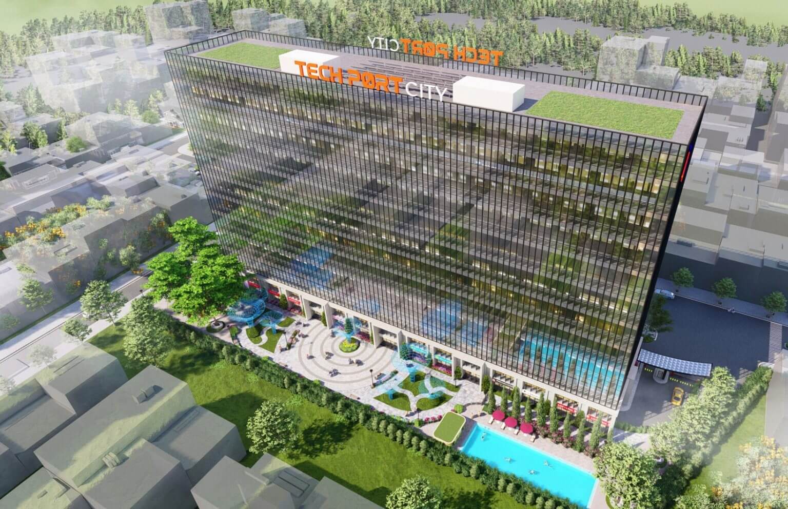 Dự án căn hộ văn phòng (officetel) Techport City Tân Uyên Bình Dương